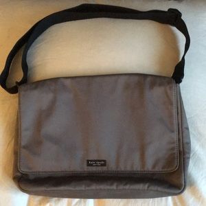 Gray Kate Spade Messenger Bay
